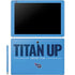 NFL Tennessee Titans Team Motto Galaxy Book 12in Skin